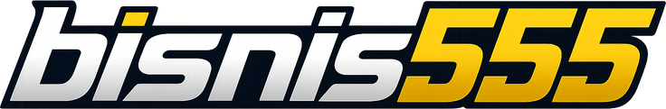 Logo bisnis555 platform hiburan online